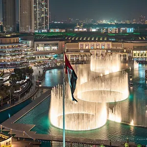 Elite Royal - Full Burj Khalifa & Fountain View - Ruby شقة دبي